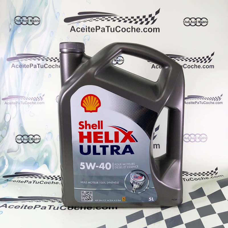 ACEITE SHELL HELIX ULTRA 5W40 5 LITROS