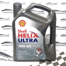 ACEITE SHELL HELIX ULTRA RACING 10W60 5 LITROS