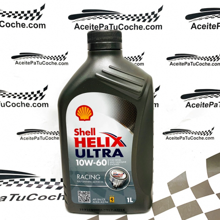 ACEITE SHELL HELIX ULTRA RACING 10W60 1 LITRO