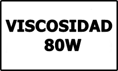 Viscosidad 80W